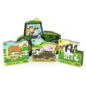 John Deere Tractor Tales Book Set NEW Farm Jack Redwing